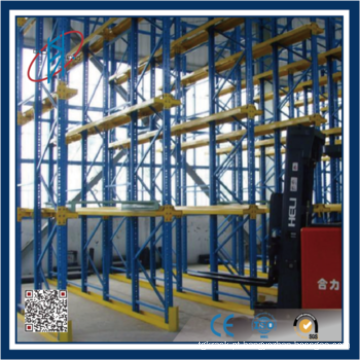 Paletes de alta qualidade racking armazenamento pesado FIFO drive in rack